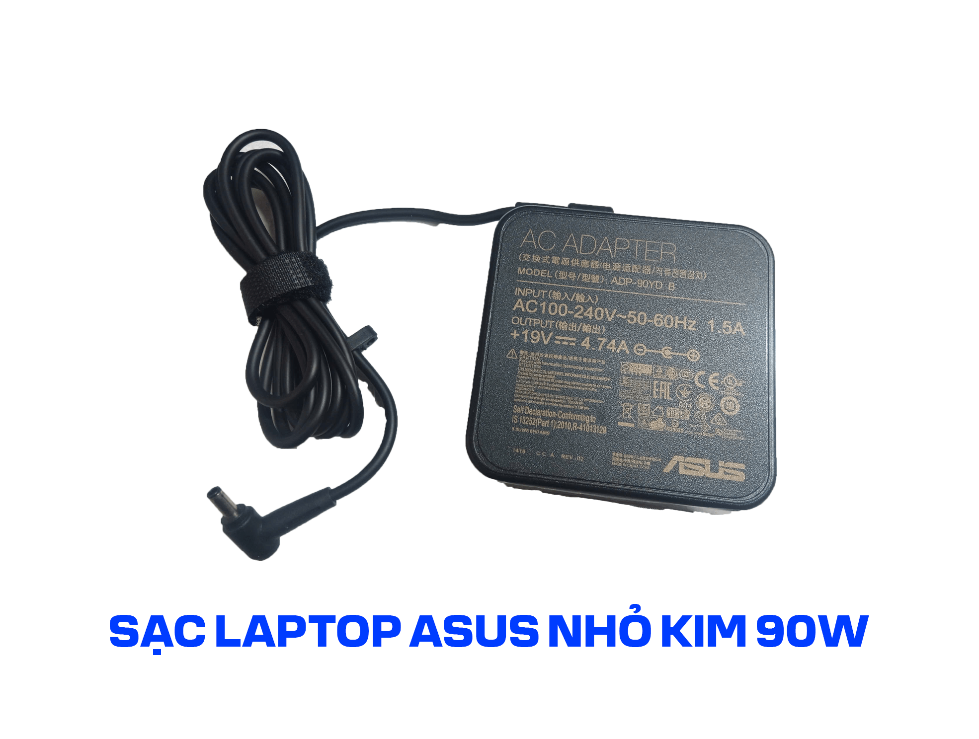 Sạc laptop Asus đầu nhỏ kim tại Nha Trang 90W 19V-4.74A