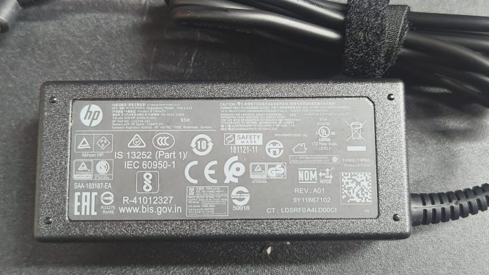 Sac laptop hp nho kim 65w tai nha trang